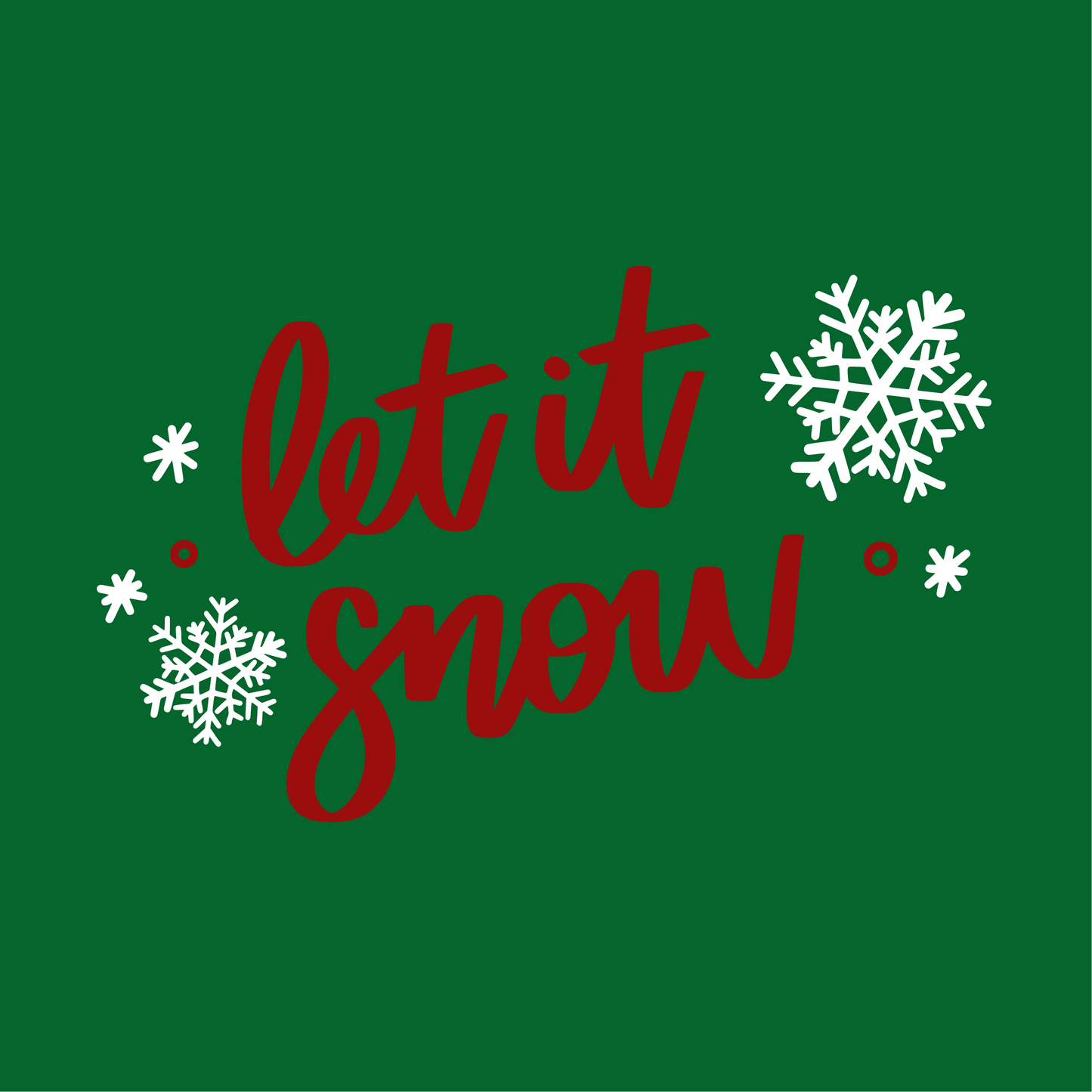 Let It Snow Christmas T-Shirt