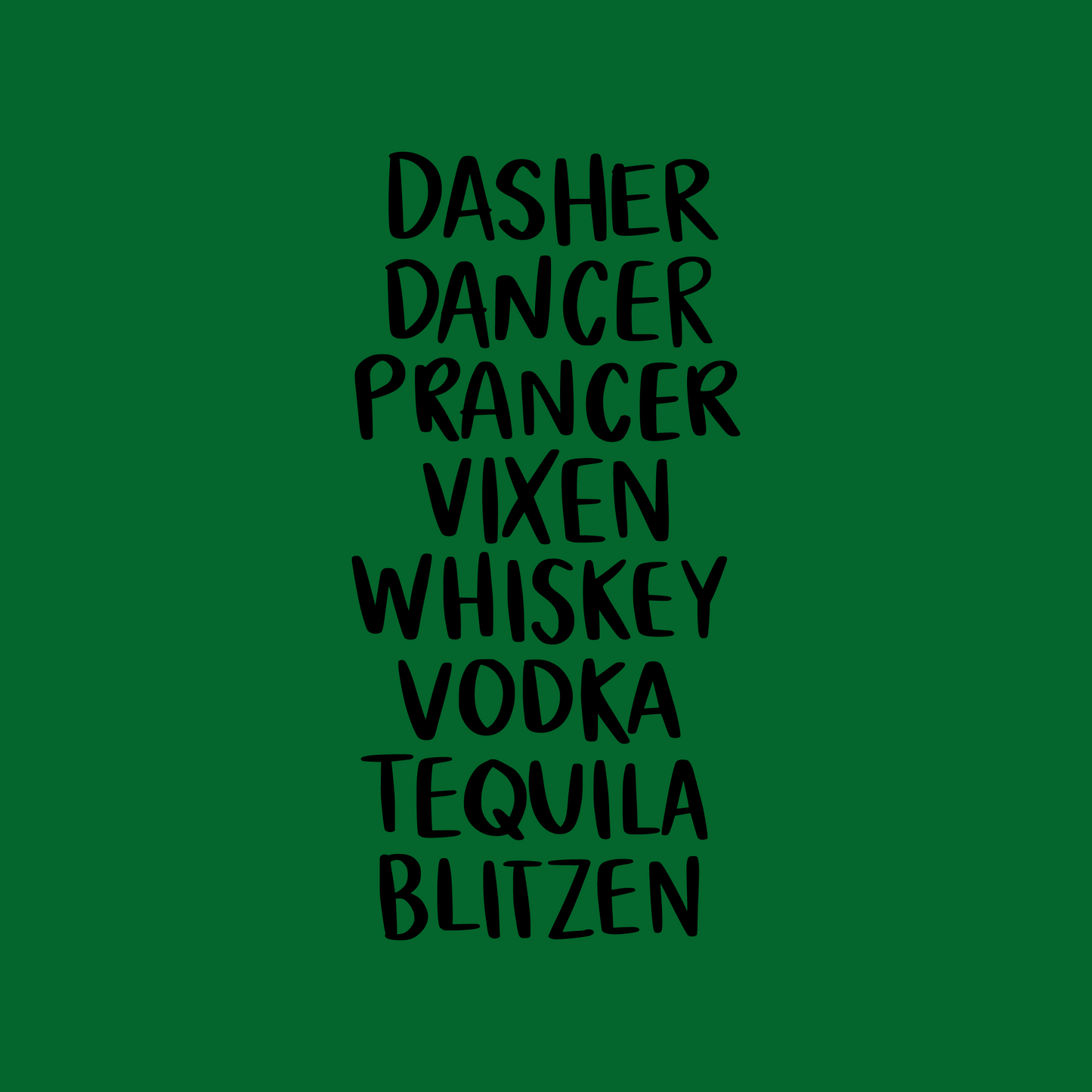 Reindeer & Tequila Christmas T-Shirt