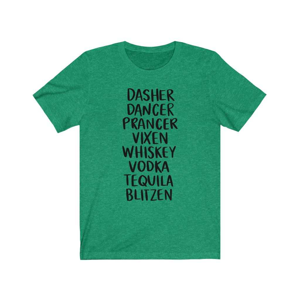 Reindeer & Tequila Christmas T-Shirt