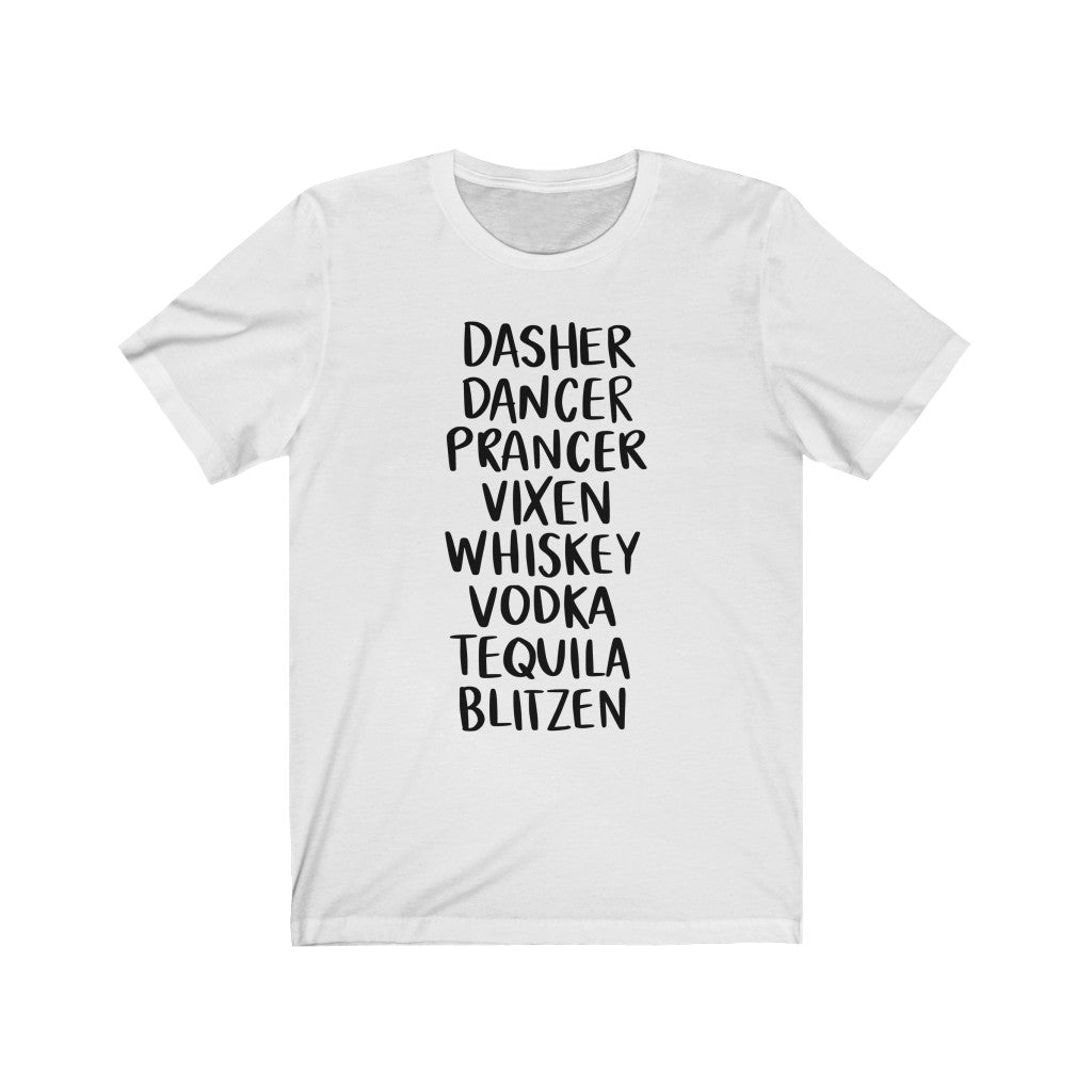 Reindeer & Tequila Christmas T-Shirt