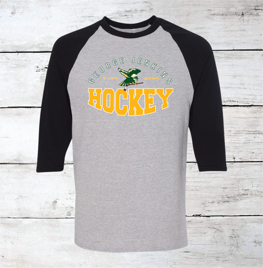 George Jenkins Hockey 2023-2024 Raglan 3/4 Sleeve Shirt