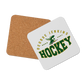 George Jenkins Hockey 2023-2024 Hardboard w/ Cork Back Coasters - Set of 4