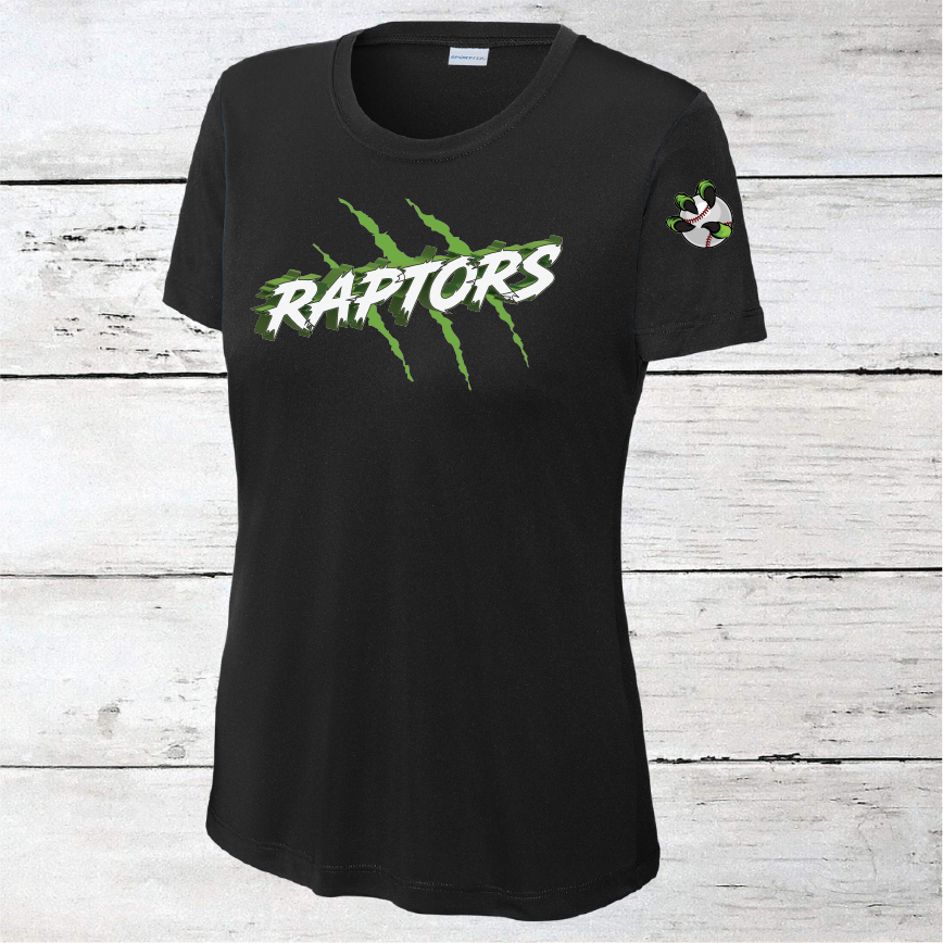 Raptors Baseball DriFit Ladies TShirts