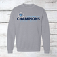 2023 Lightning Cup Champions Newsome Ice Hockey Crewneck Sweatshirts