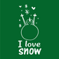 I Love Snow Christmas T-Shirt