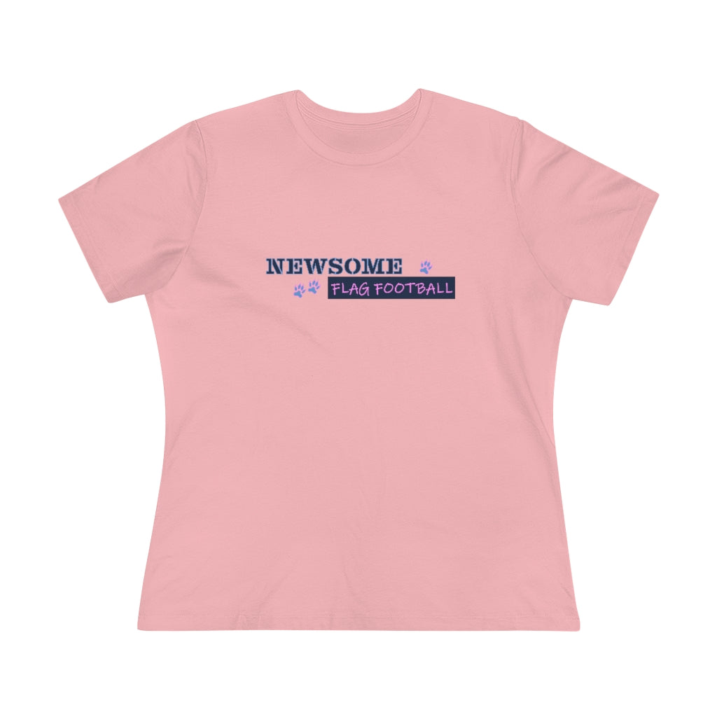 Newsome Girls Flag Football Women's Relaxed Fit T-Shirt