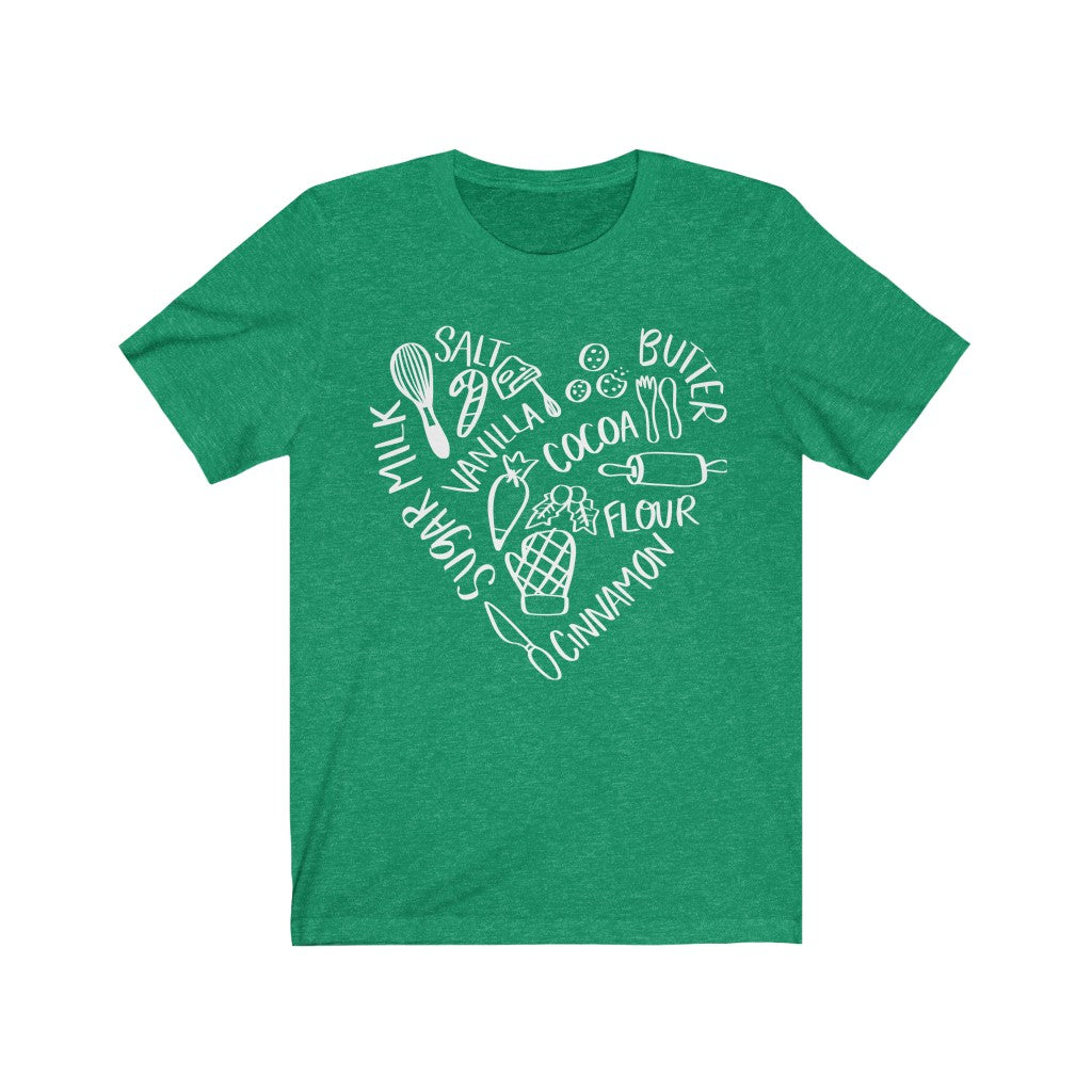 Heart Baking Christmas T-Shirt