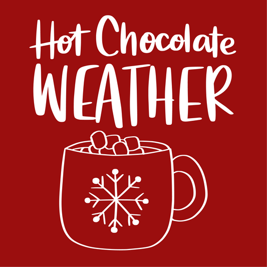 Hot Chocolate Weather Christmas T-Shirt