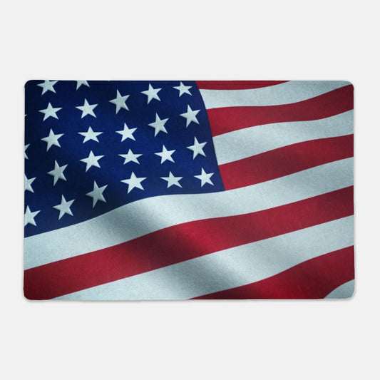 American Flag Pet Mat - Rectangle