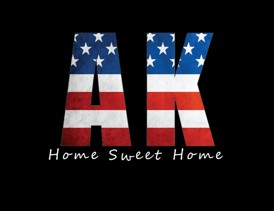 Alaska AK Home Sweet Home T-Shirt
