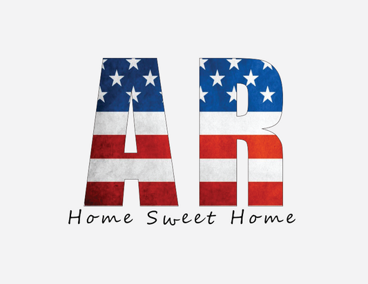 Arkansas AR Home Sweet Home T-Shirt
