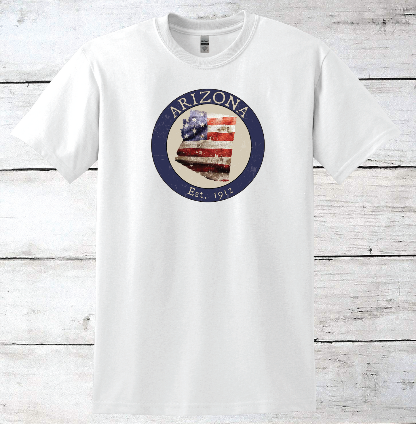 Arizona AZ American Flag T-Shirt
