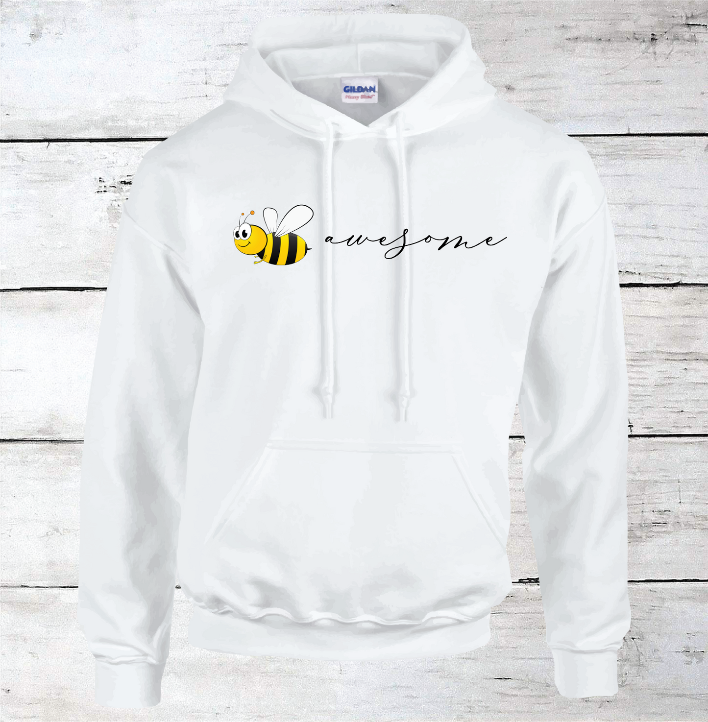 Bee Awesome Inspirational Hoodie