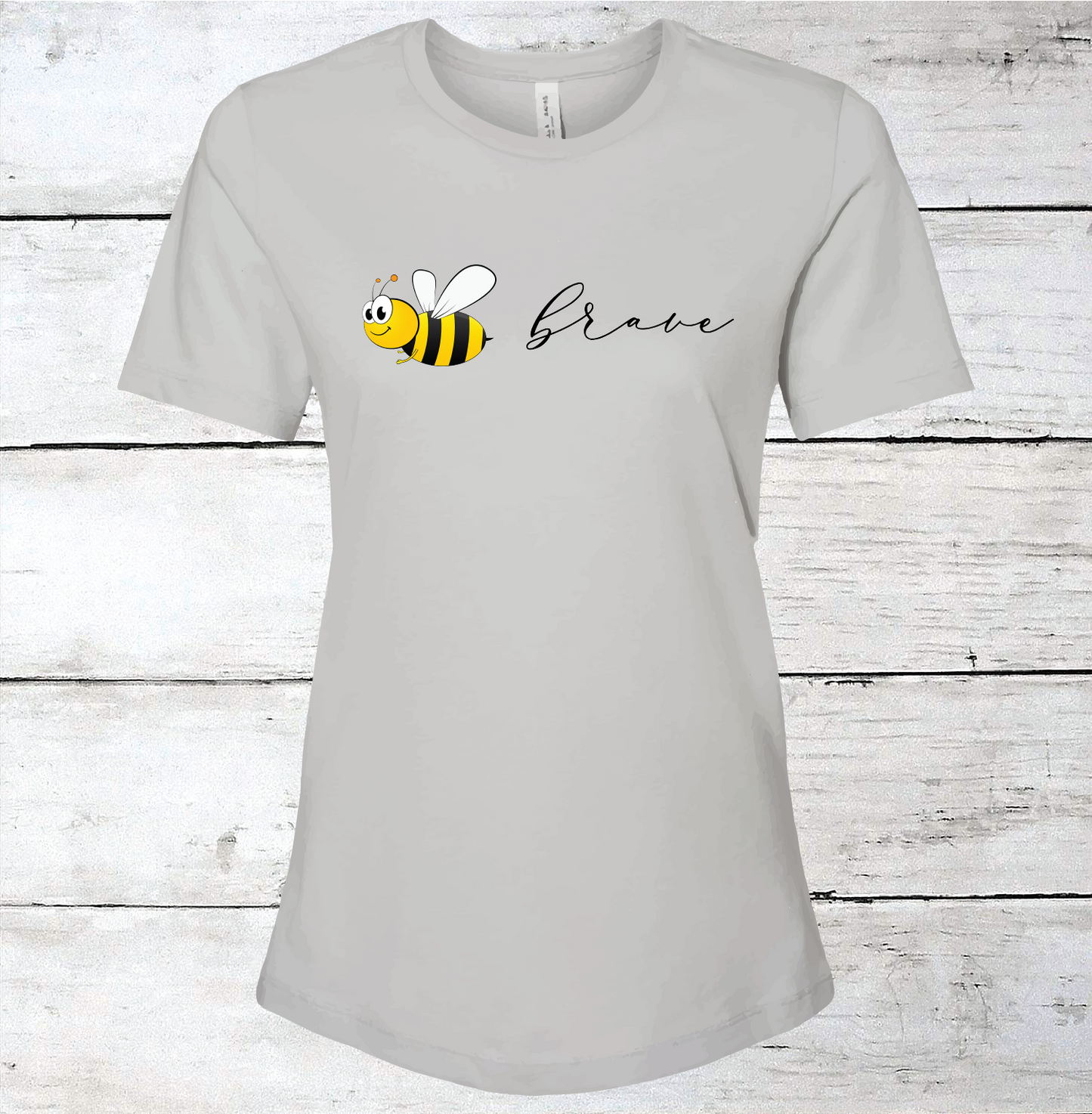 Bee Brave Inspirational T-Shirt