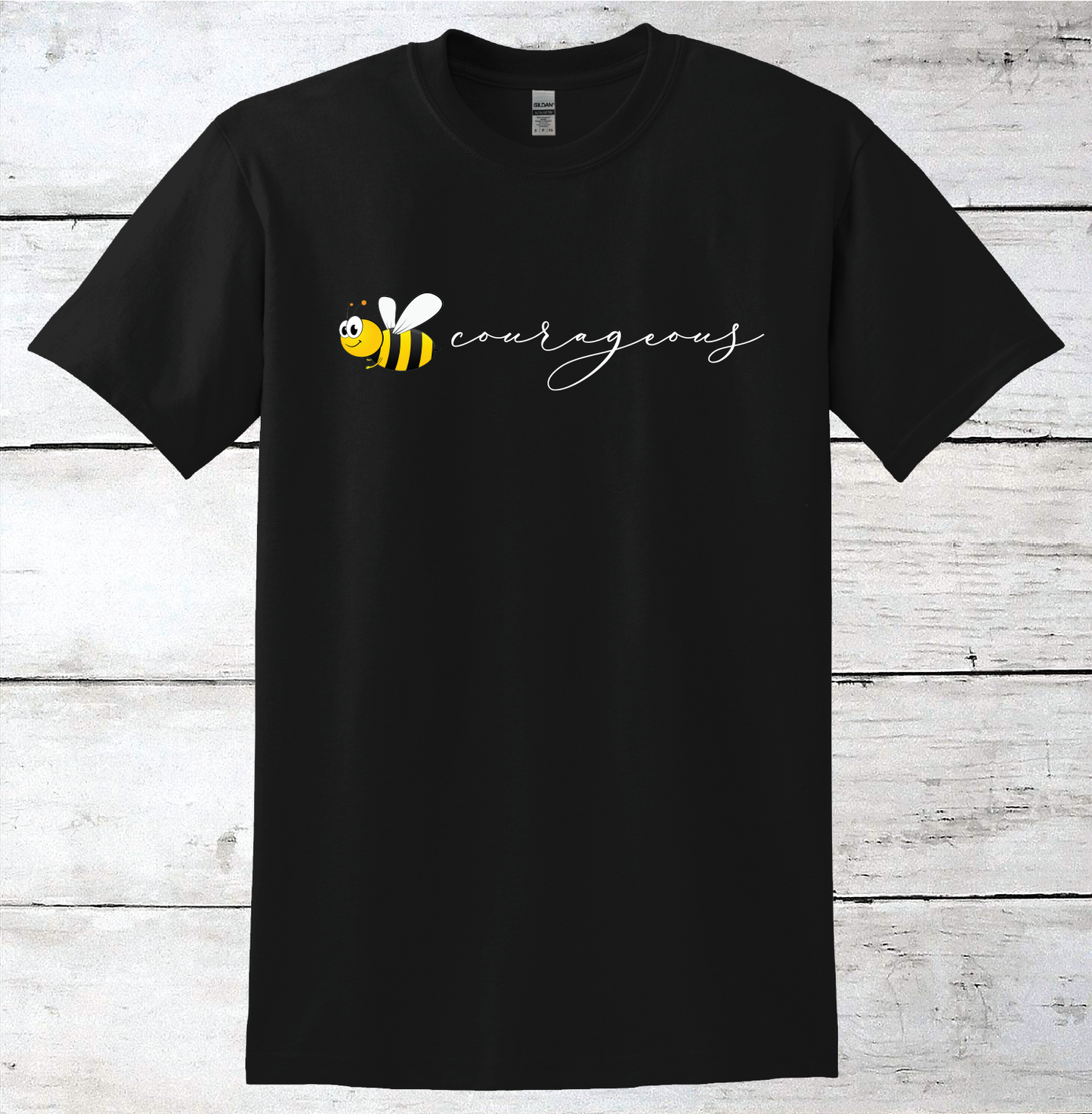 Bee Courageous Inspirational T-Shirt