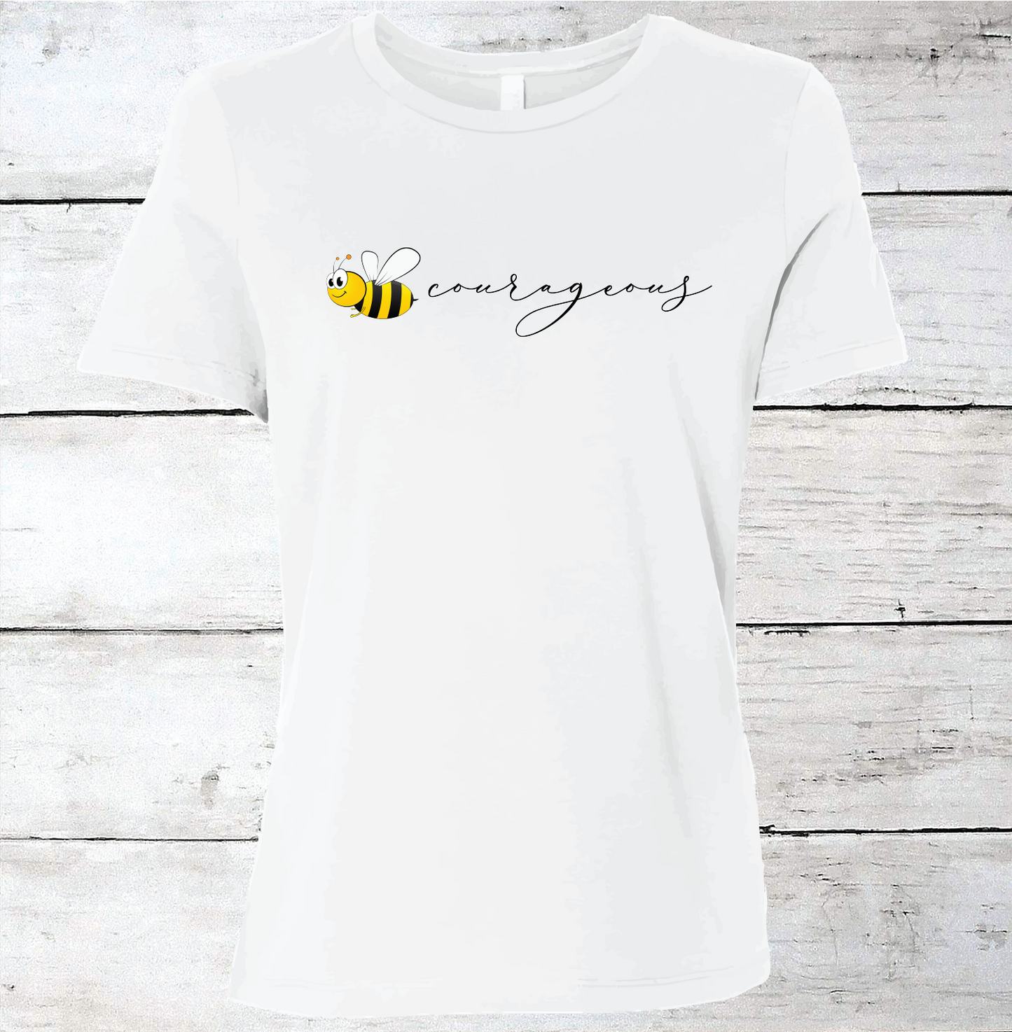 Bee Courageous Inspirational T-Shirt
