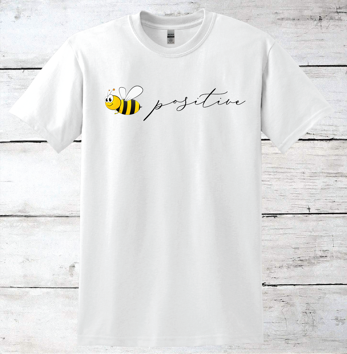 Bee Positive Inspirational T-Shirt