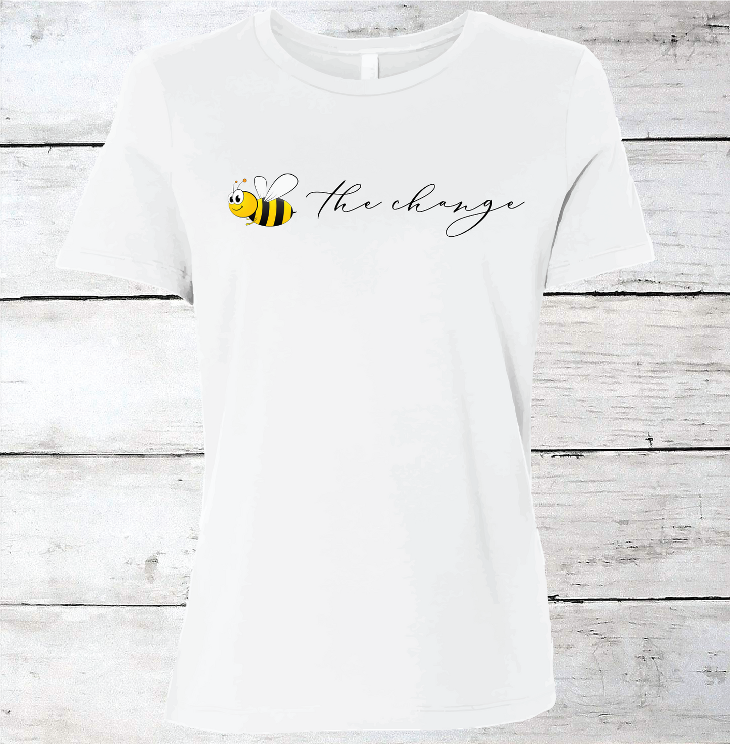 Bee The Change Inspirational T-Shirt