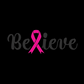 Breast Cancer Support - Believe T-Shirt