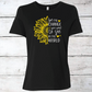 Be The Change Sunflower Inspirational T-Shirt