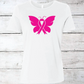 Breast Cancer Support - Butterfly Ribbon T-Shirt