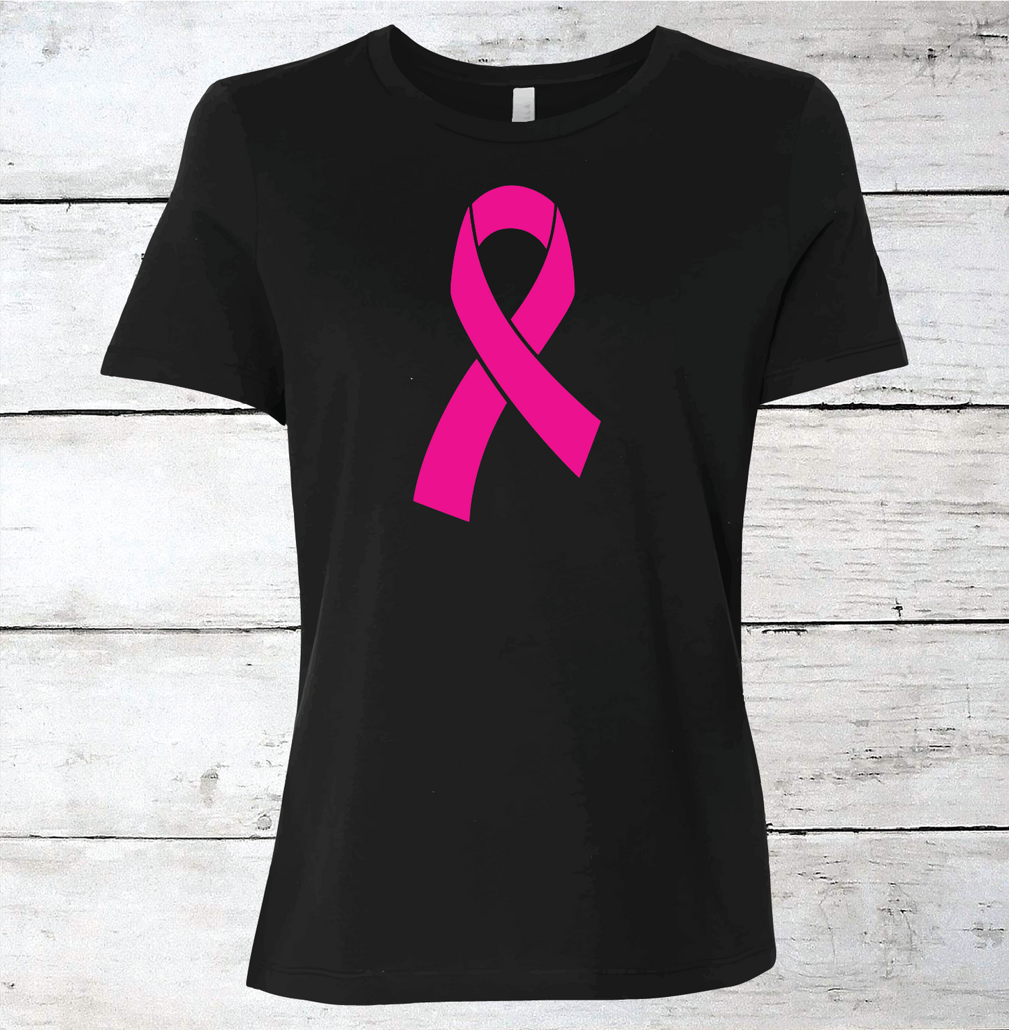 Breast Cancer Support - Cancer Ribbon T-Shirt