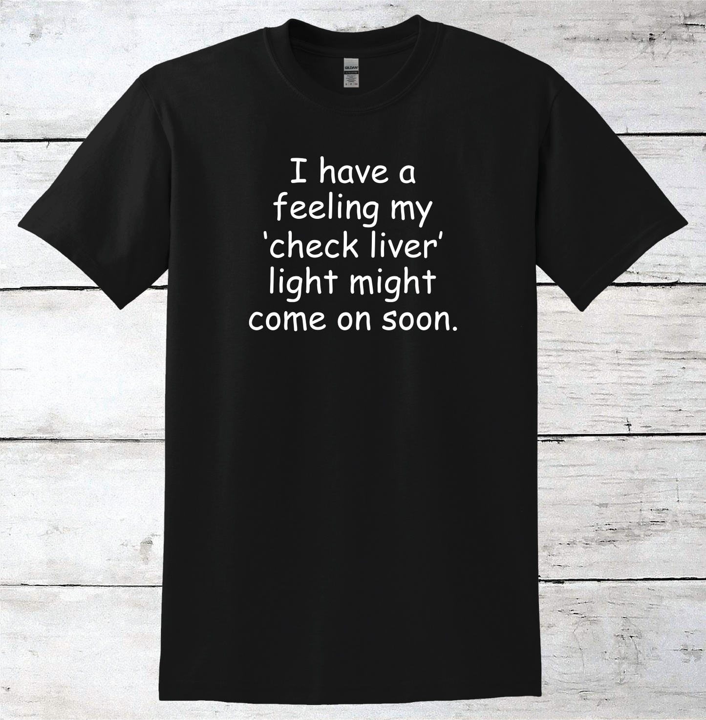 Check Liver Light T-Shirt