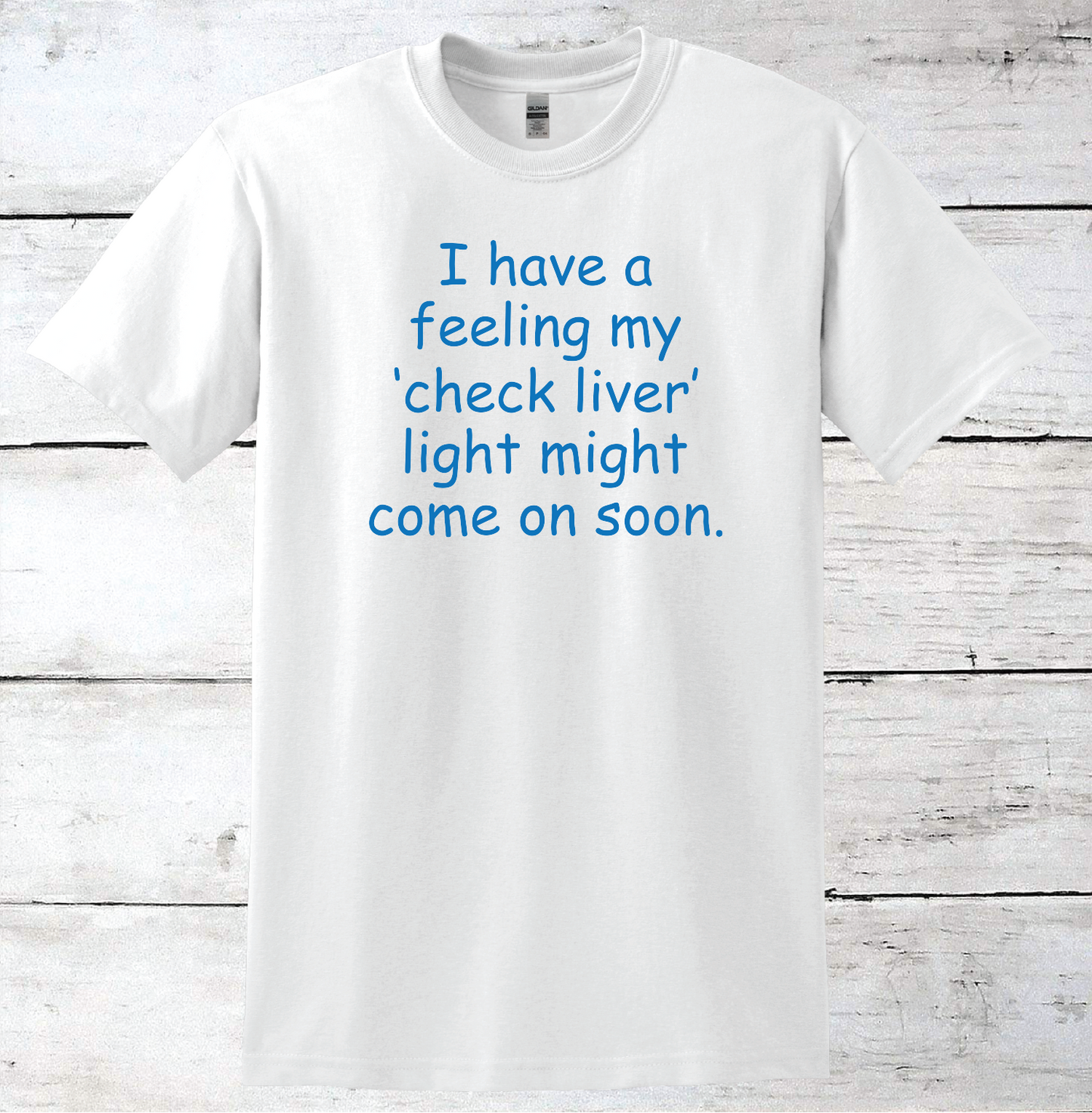 Check Liver Light T-Shirt