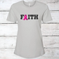 Breast Cancer Support - Faith T-Shirt