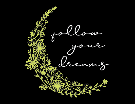 Follow Your Dreams Inspirational T-Shirt