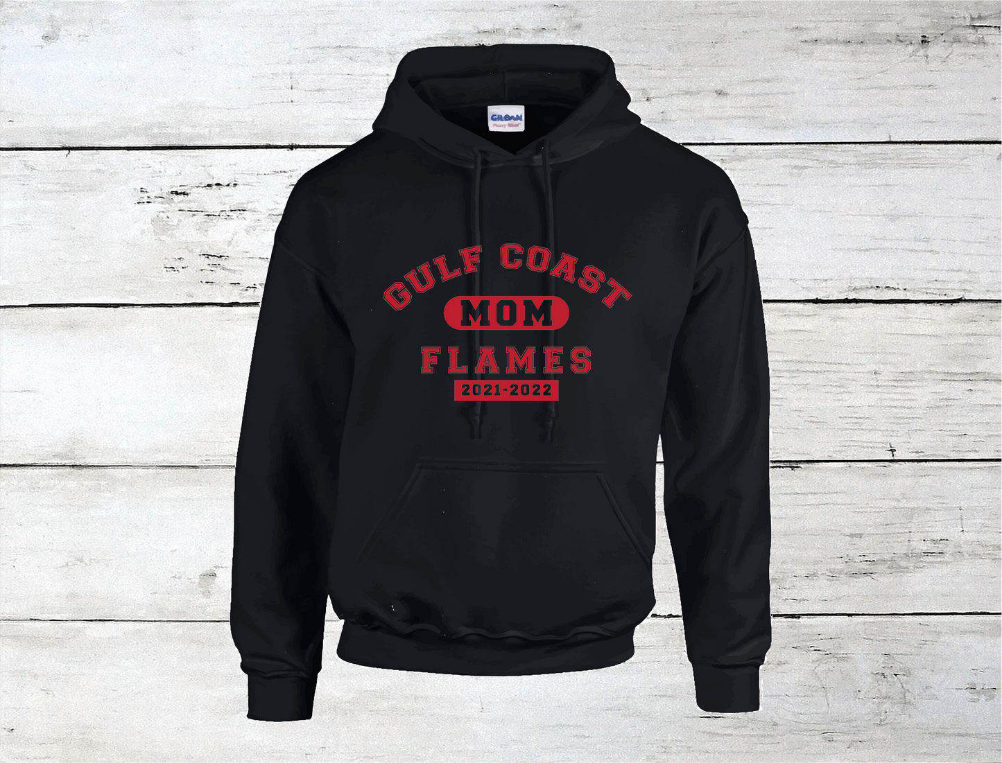 Gulf Coast Flames Hockey Mom Hoodie