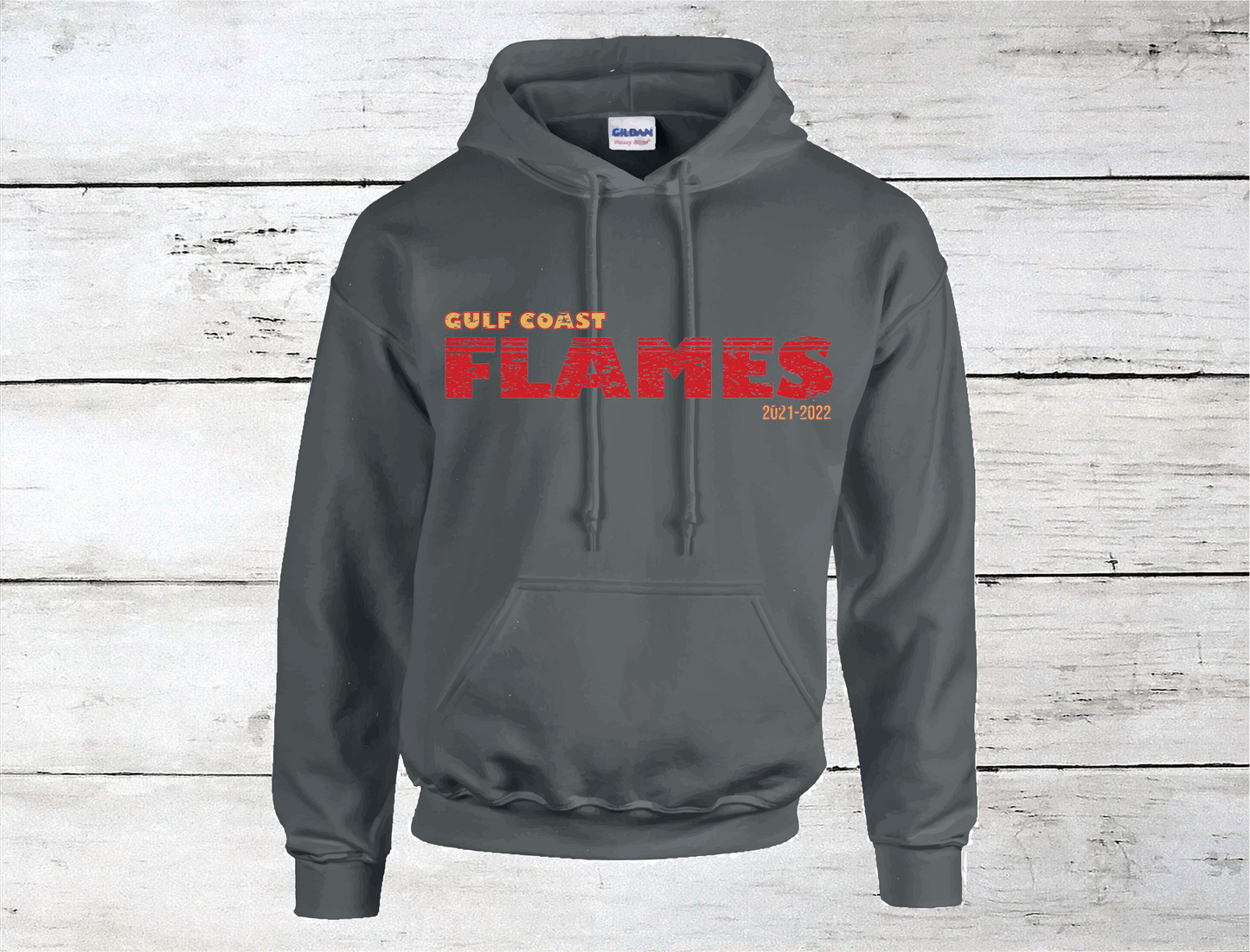 Gulf Coast Flames Hoodie