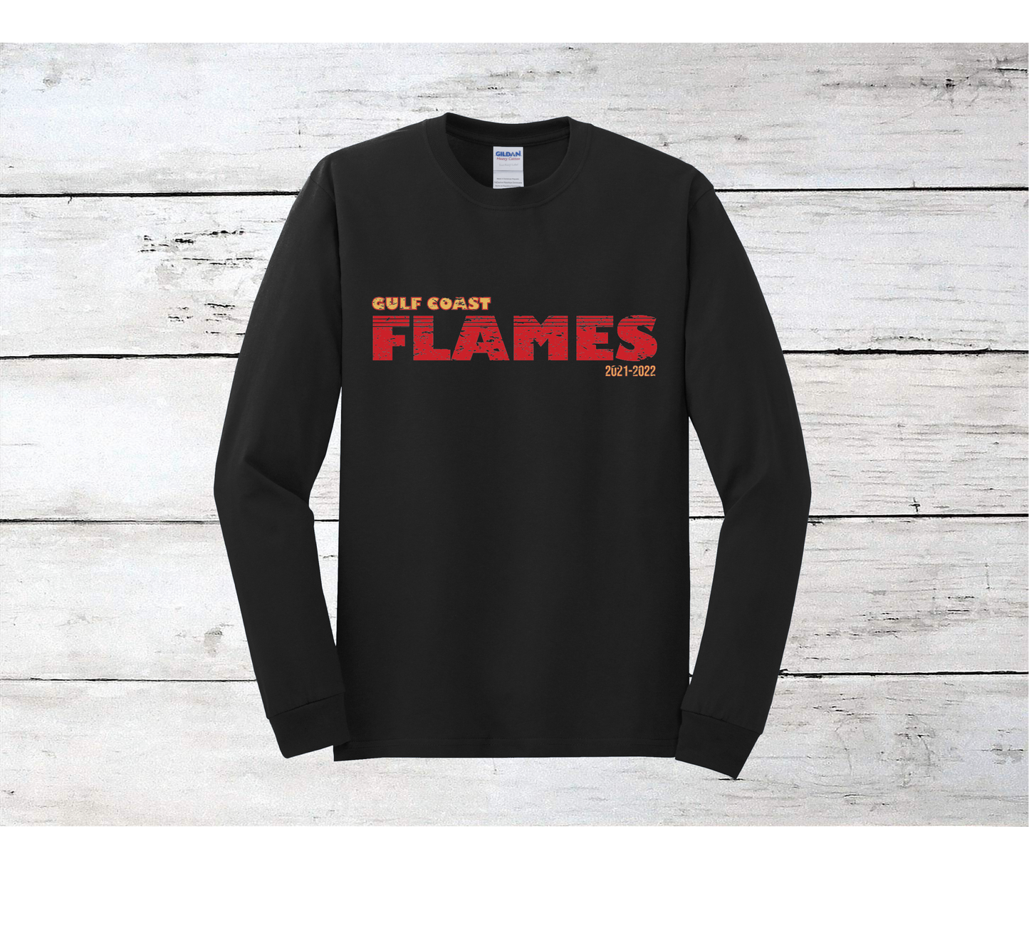 Gulf Coast Flames Long Sleeve Shirt