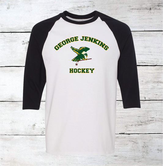 George Jenkins Hockey Raglan 3/4 Sleeve Shirt