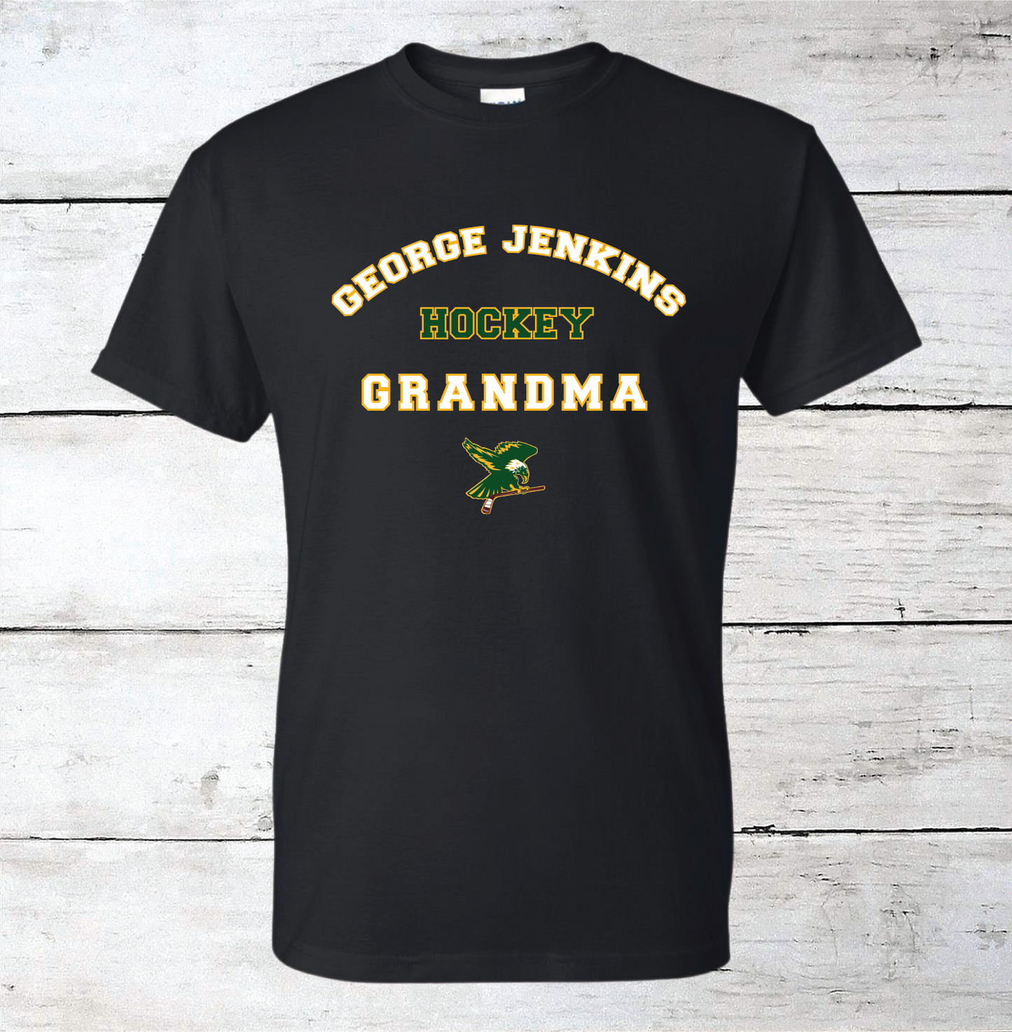 George Jenkins Hockey Grandmother T-Shirts (Customizable)