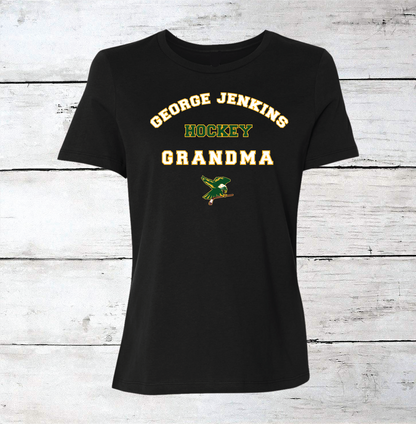 George Jenkins Hockey Grandmother T-Shirts (Customizable)