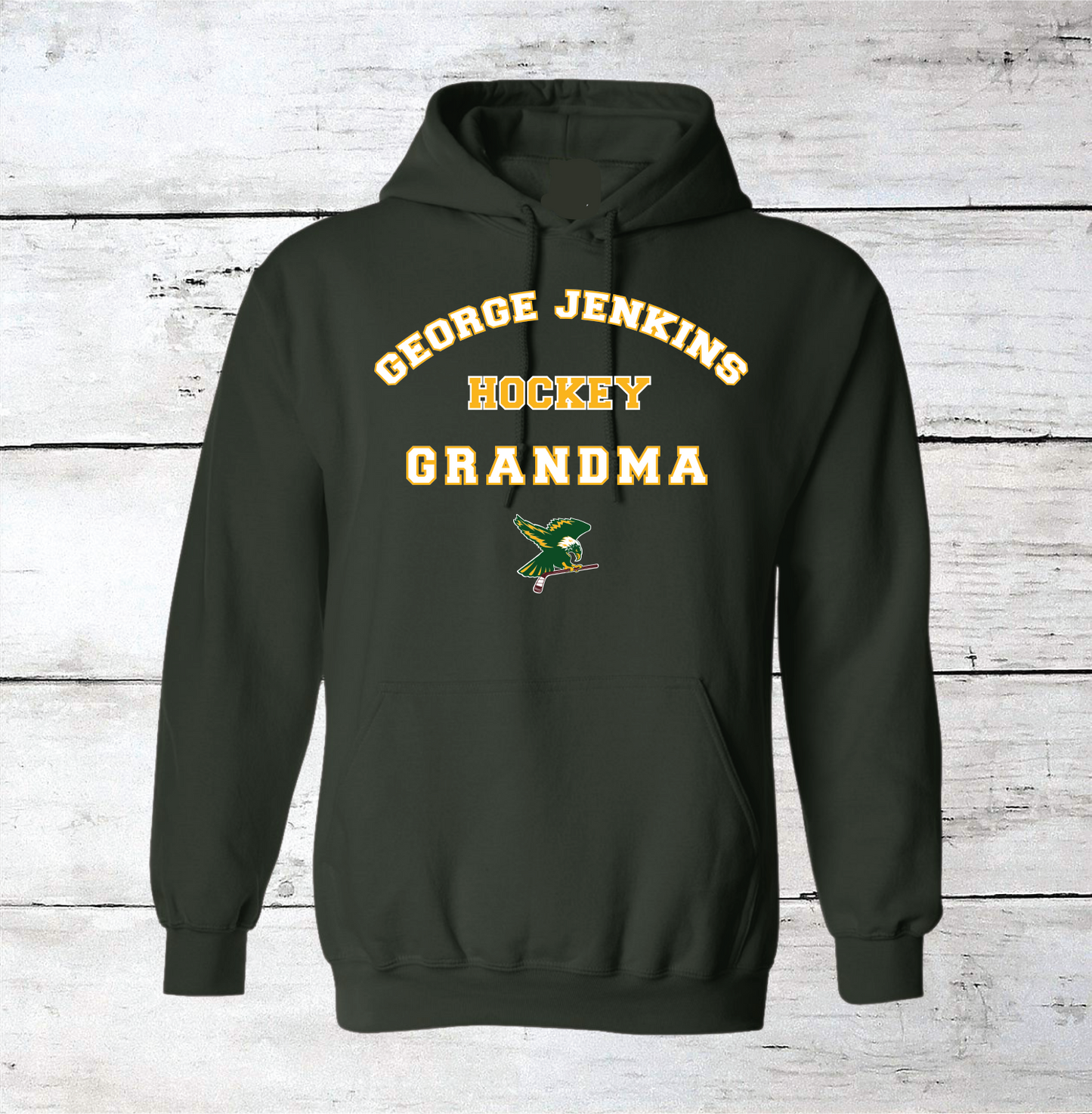 George Jenkins Hockey Grandmother Hoodies (Customizable)