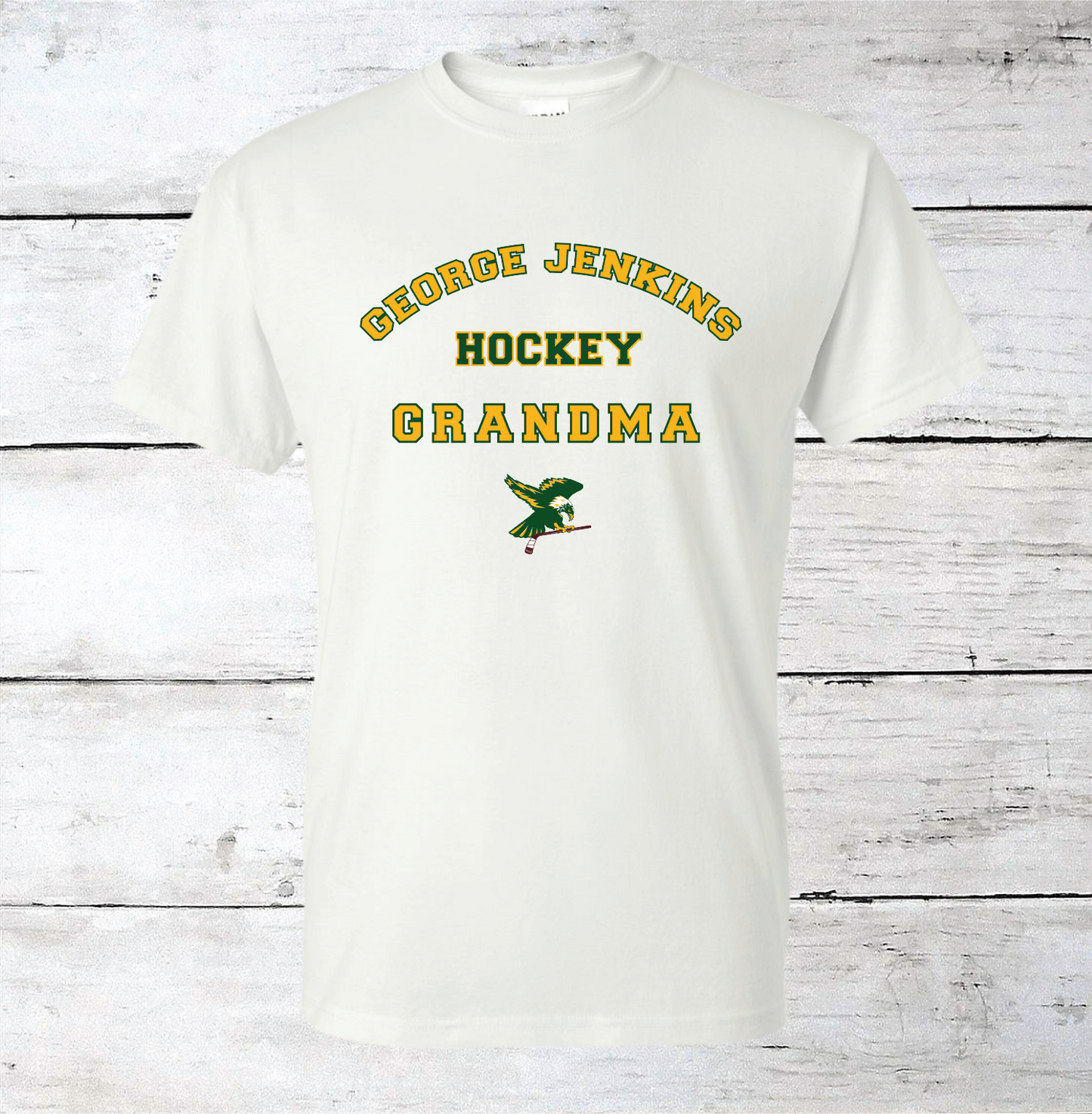 George Jenkins Hockey Grandmother T-Shirts (Customizable)