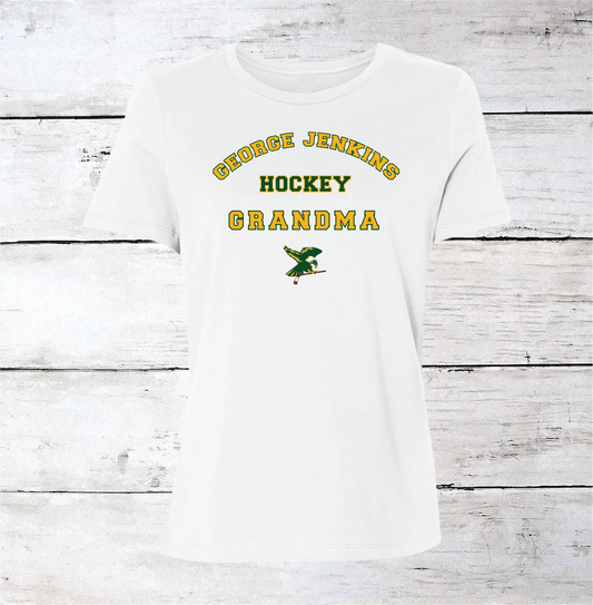 George Jenkins Hockey Grandmother T-Shirts (Customizable)