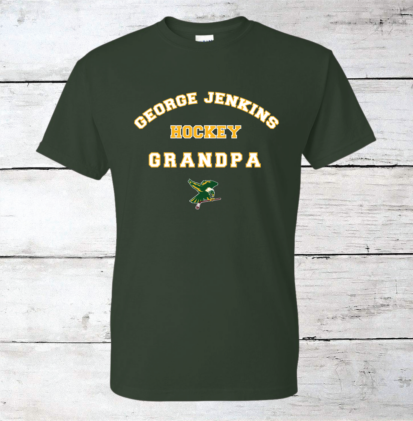 George Jenkins Hockey Grandfather T-Shirts (Customizable)