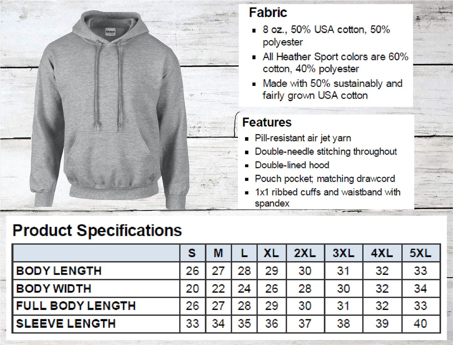 Sarasota Hockey Hoodie (Grey)