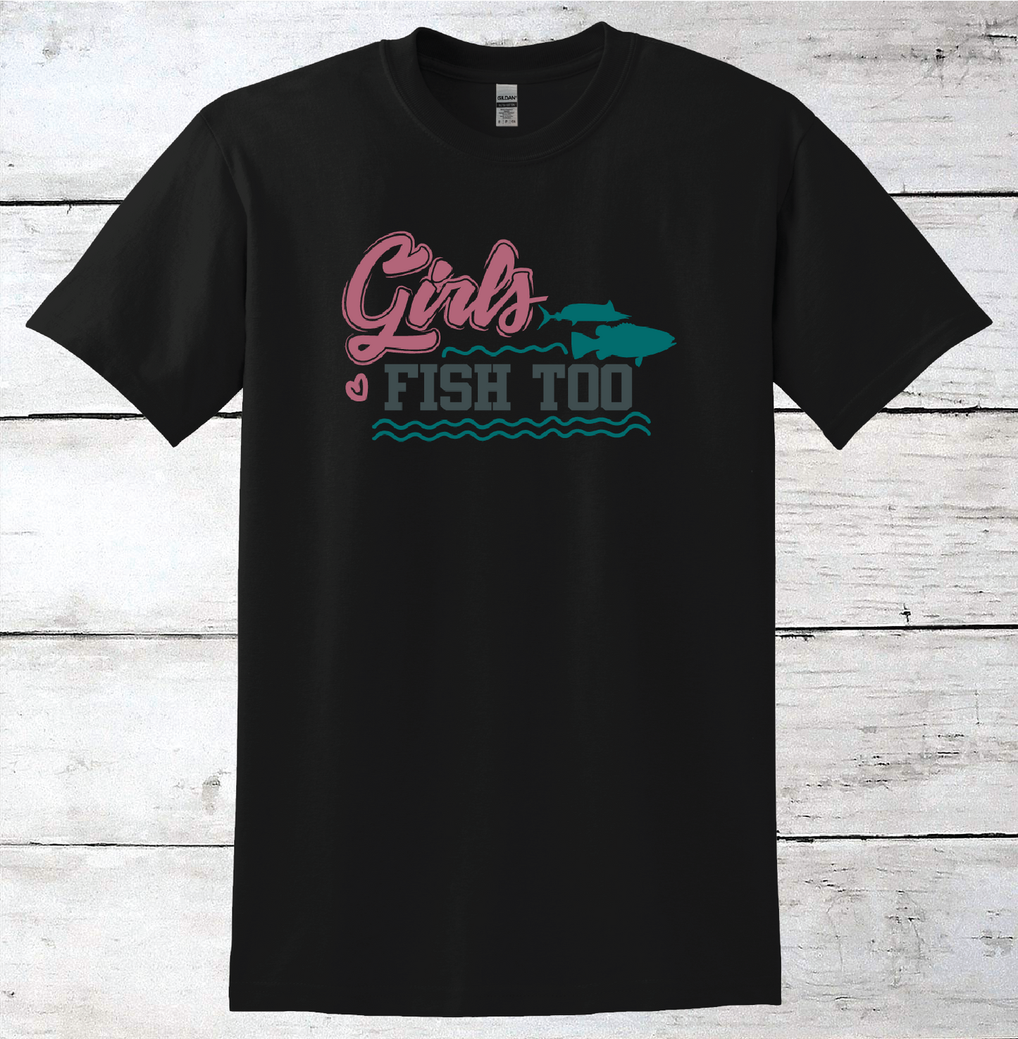 Girls Fish Too T-Shirt