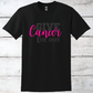Breast Cancer Support - Give Cancer the Boot T-Shirt