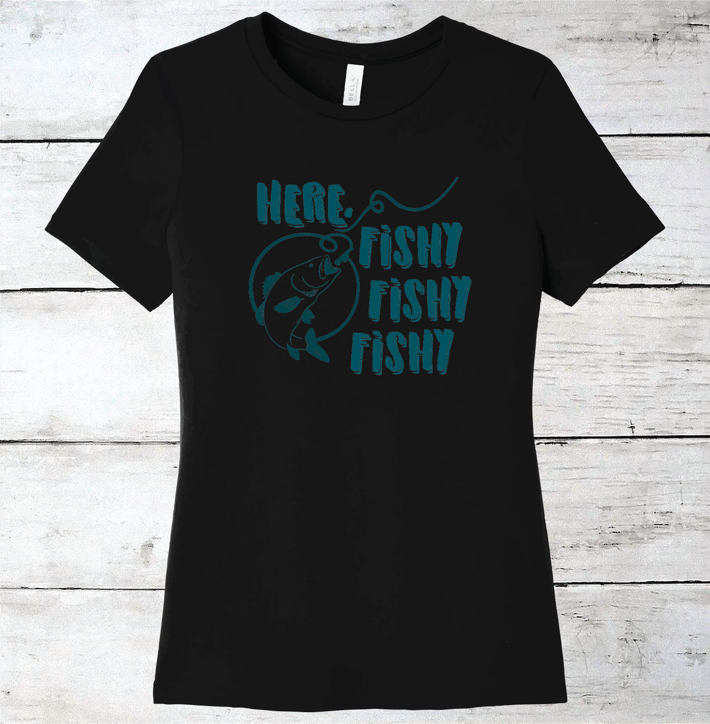 Here, Fishy Fishy Fishy Fishing T-Shirt