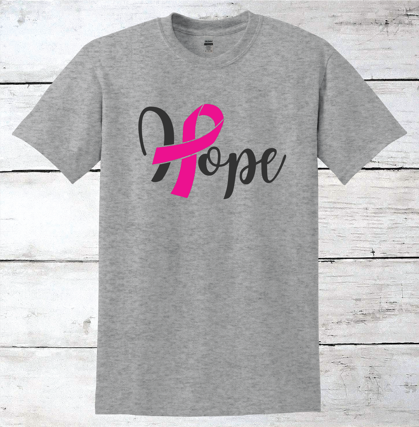 Breast Cancer Support - Hope T-Shirt