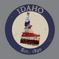 Idaho ID American Flag T-Shirt