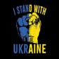 I Stand with Ukraine Fist T-Shirt