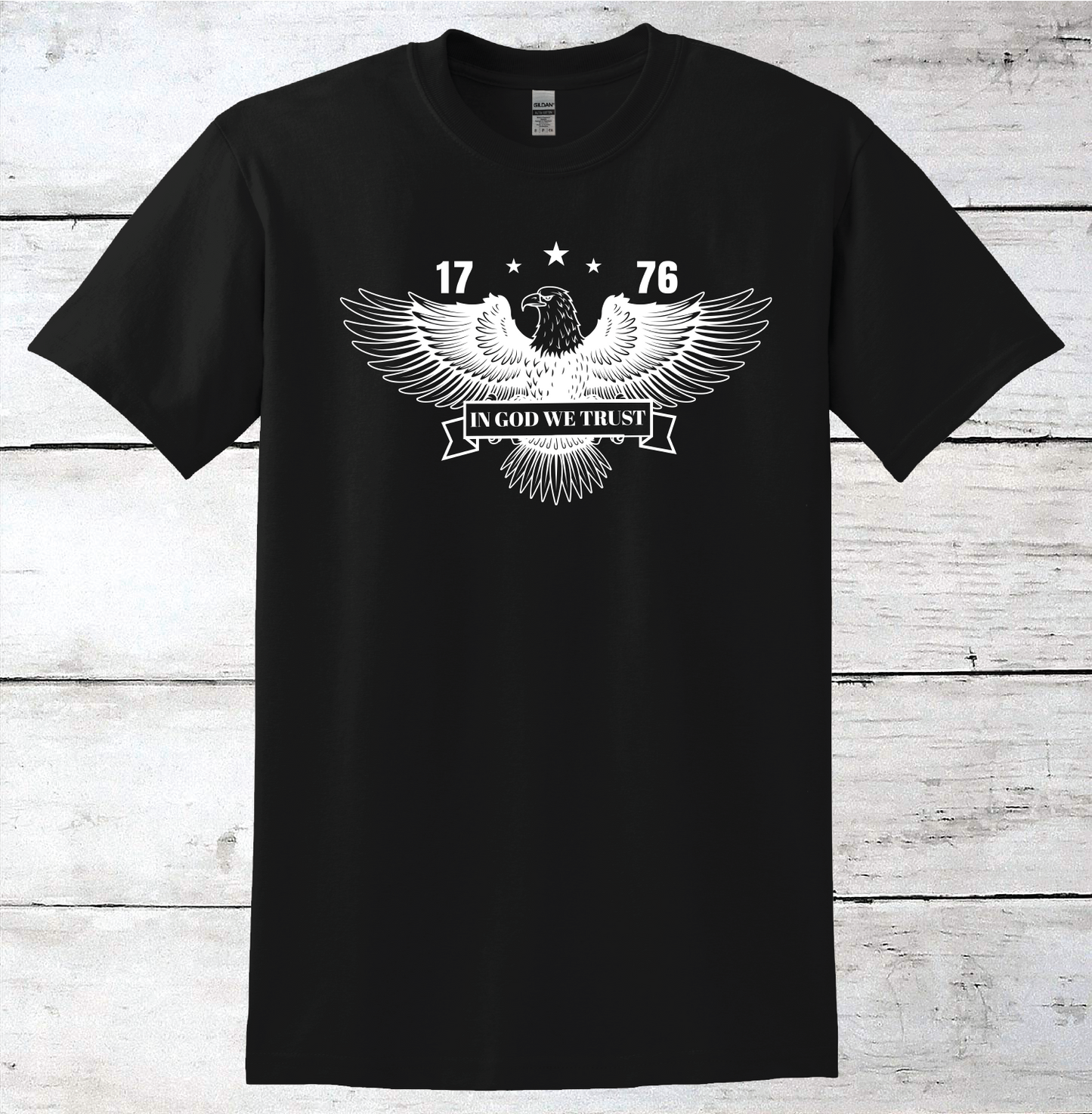 In God We Trust 1776 American Eagle T-Shirt