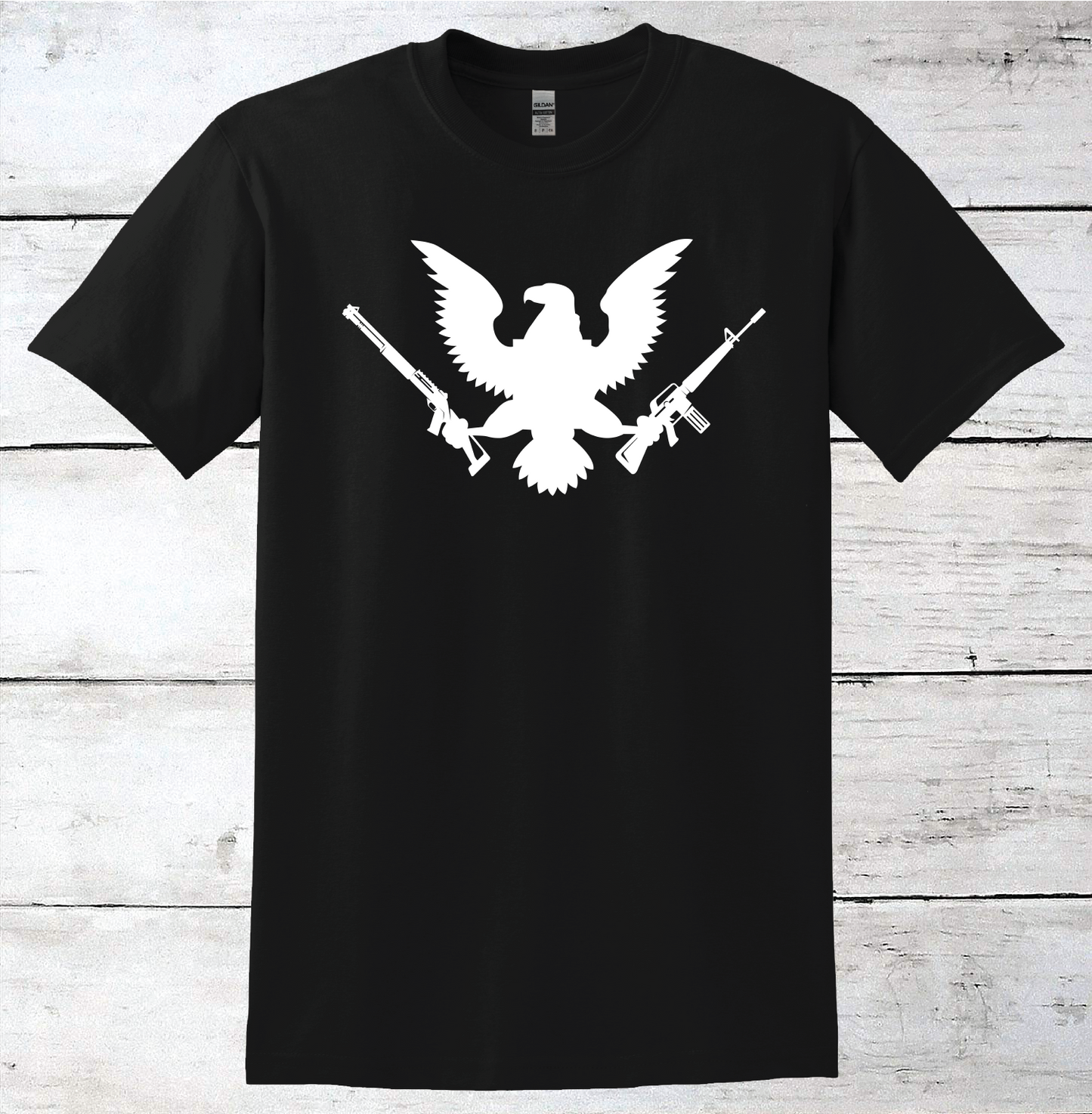 American Eagle with Rifles T-Shirt
