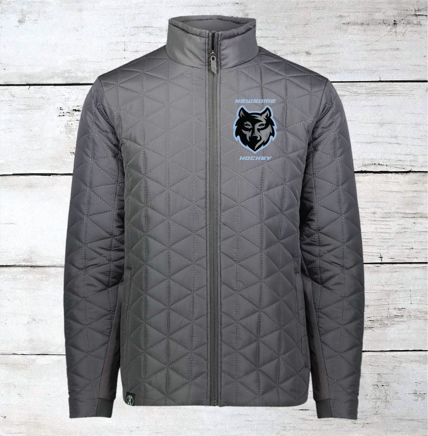 Newsome Hockey Third Jersey Logo Men's Quilted Jackets